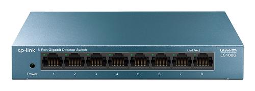 TP-Link LS108G network switch Unmanaged Gigabit Ethernet (10/100/1000) Blue