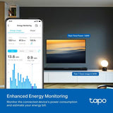 TP-Link Tapo P110M smart stik 2990 W Hvid
