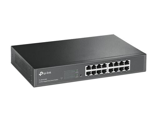 TP-Link TL-SG1016DE Administreret L2 Gigabit Ethernet (10/100/1000) 1U Sort