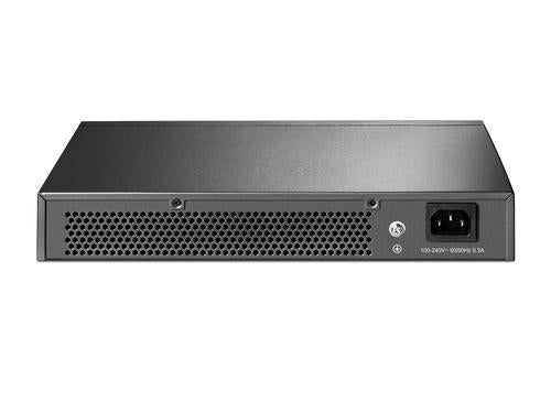 TP-Link TL-SG1016DE Administreret L2 Gigabit Ethernet (10/100/1000) 1U Sort
