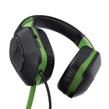 Trust GXT 415X ZIROX Headset Wired Head-band Gaming Black, Green