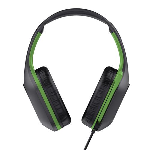 Trust GXT 415X ZIROX Headset Wired Head-band Gaming Black, Green