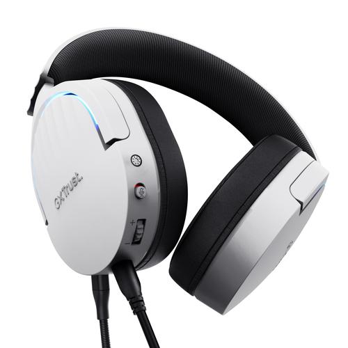 Trust GXT 490 FAYZO Headset Wired Head-band Motorcycle USB Type-A Black, White