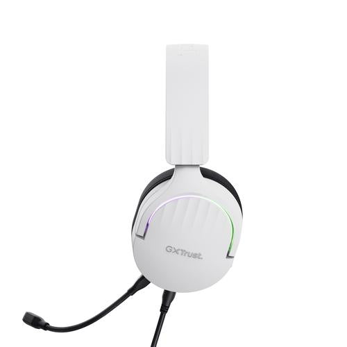 Trust GXT 490 FAYZO Headset Wired Head-band Motorcycle USB Type-A Black, White