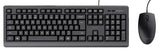 Trust Primo keyboard Mouse included Universal USB QWERTY US English Black