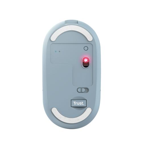 Trust Puck mouse Office Ambidextrous RF Wireless + Bluetooth 1600 DPI