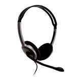 V7 HA212-2EP Kablet on-ear stereoheadset - Sort