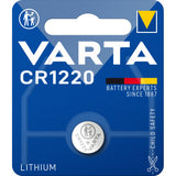 CR1220 3,0V-35MAH LITIUM KNAPCELLE, VARTA 12,5X2MM