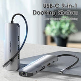 Vention TOLHB dockingstation Ledningsført USB 3.2 Gen 1 (3.1 Gen 1) Type-C Sølv