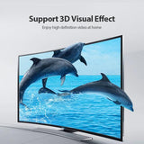 Vention AAIBH HDMI-kabel 2 m HDMI Type A (Standard) Sort