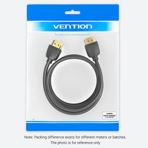 Vention AAIBH HDMI-kabel 2 m HDMI Type A (Standard) Sort