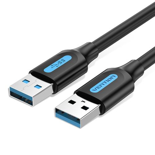 Vention CONBG USB-kabel USB 3.2 Gen 1 (3.1 Gen 1) 1,5 m USB A 5 Gbit/sek. Sort
