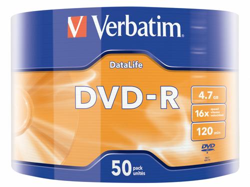 Verbatim 43791 blank DVD 4.7 GB DVD-R 50 pc(s)