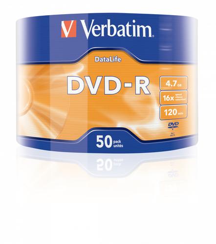 Verbatim 43791 blank DVD 4.7 GB DVD-R 50 pc(s)