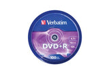 Matricas DVD+R AZO Verbatim 4.7GB 16x 100 Pack, Spindle