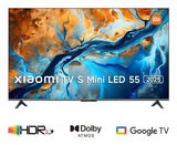 Xiaomi TV S Mini LED 55 2025 139.7 cm (55") 4K Ultra HD Smart TV Wi-Fi Black 1200 cd/m²