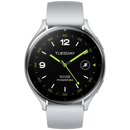 Xiaomi Watch 2 3.63 cm (1.43") AMOLED 46 mm Digital 466 x 466 pixels Touchscreen Silver Wi-Fi GPS (satellite)