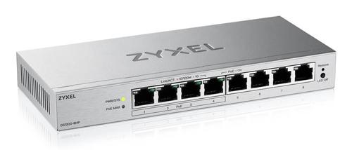 Zyxel GS1200-8HPV3 Managed L2 Gigabit Ethernet (10/100/1000) Power over Ethernet (PoE) Desktop Grey