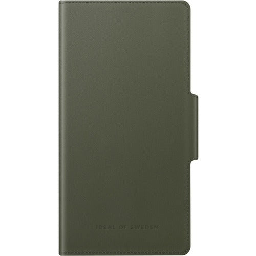 iDeal Of Sweden iPhone 13 klap cover etui m plads til kort. Khaki Grøn