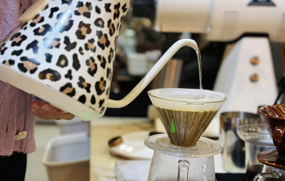 Kaffe svanehals kedel Cocinare Leopard