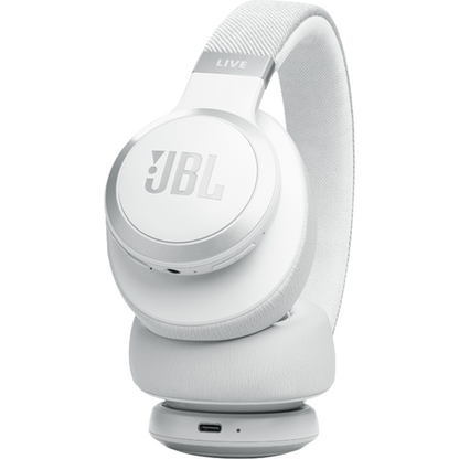 JBL LIVE 770NC, HVID - TRÅDLØSE HOVEDTELEFONER