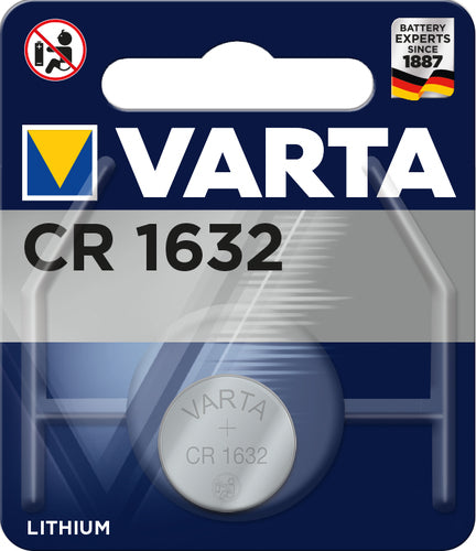 Varta 1x 3V CR 1632 Engangsbatteri CR1632 Lithium