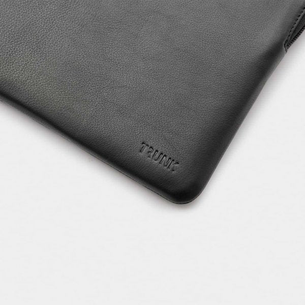 Trunk - Leather Sleeve - Sort - Macbook Pro 13"