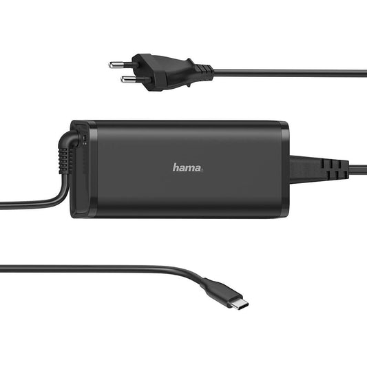 HAMA Notebook Strømforsyning USB-C 100-240V 5-20V/100W