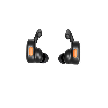 Hovedtelefon Push Active True Wireless In-Ear Sort/Orange