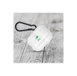 Case-mate - Airpods Case - Eco94 Clear Case - Clear W/black Carabiner Clip -...