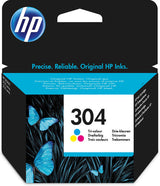 HP 304 Original Standard udbytte Blå, Magenta, Gul