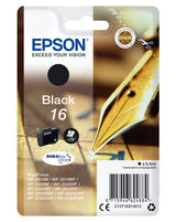 Epson Black 16 blækpatron 1 stk Original Sort