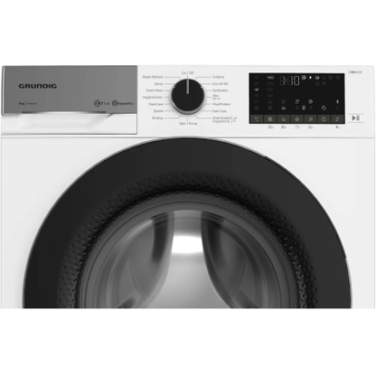 Grundig GWPE58E415W Frontbetjent vaskemaskine