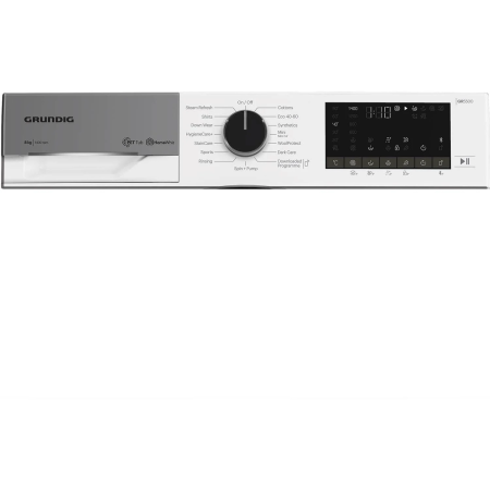 Grundig GWPE58E415W Frontbetjent vaskemaskine