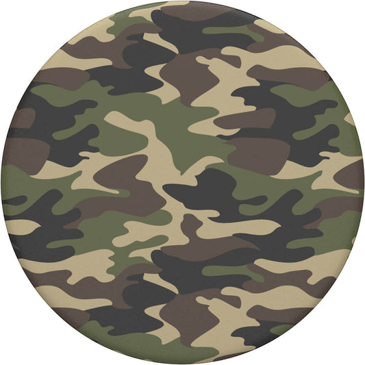 POPSOCKETS Woodland Camo Aftageligt Greb m. Standerfunktion