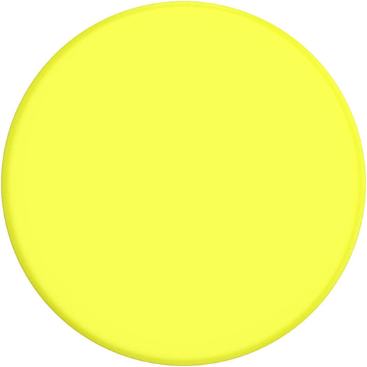 POPSOCKETS Neon Jolt Yellow Aftageligt Greb m. Standerfunktion