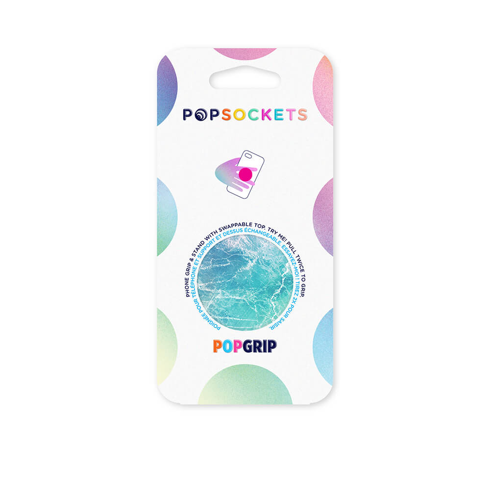 POPSOCKETS Ocean View Aftageligt Greb m. Standerfunktion