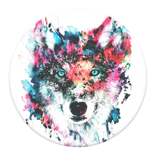 POPSOCKETS Wolf Aftageligt Greb m. Standerfunktion