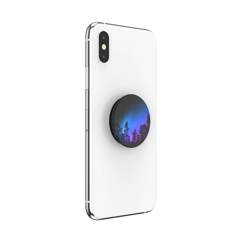 POPSOCKETS Aurora Woods Aftageligt Greb m. Standerfunktion