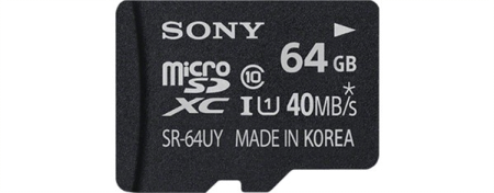 Sony Class 10 microSDXC 64GB