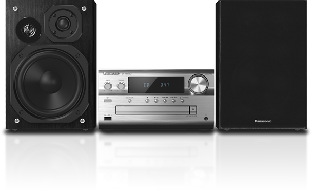 PANASONIC SC-PMX92EG-S, SILVER - MINISYSTEM MED DAB+