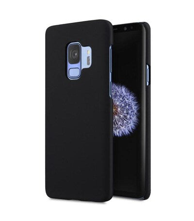 melkco gummibelagt PC-cover til Galaxy S9 - Sort