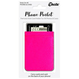 Kortlomme til Mobiltelefon Neon Pink