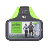 GEAR Sportsarmbånd Premium Universal 4,7" Grå/Gul