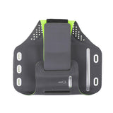 GEAR Sportsarmbånd Premium Universal 4,7" Grå/Gul