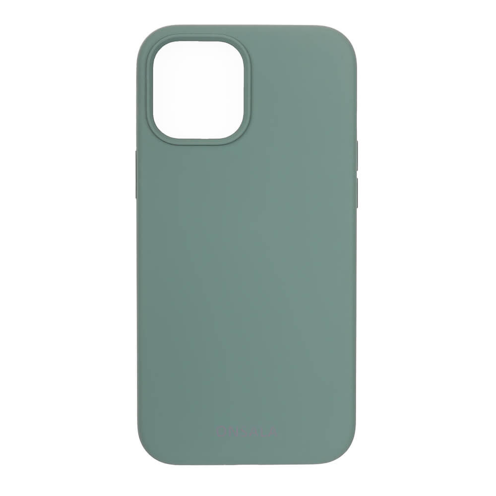 Mobilcover Silikone Pine Green - iPhone 12/12 Pro