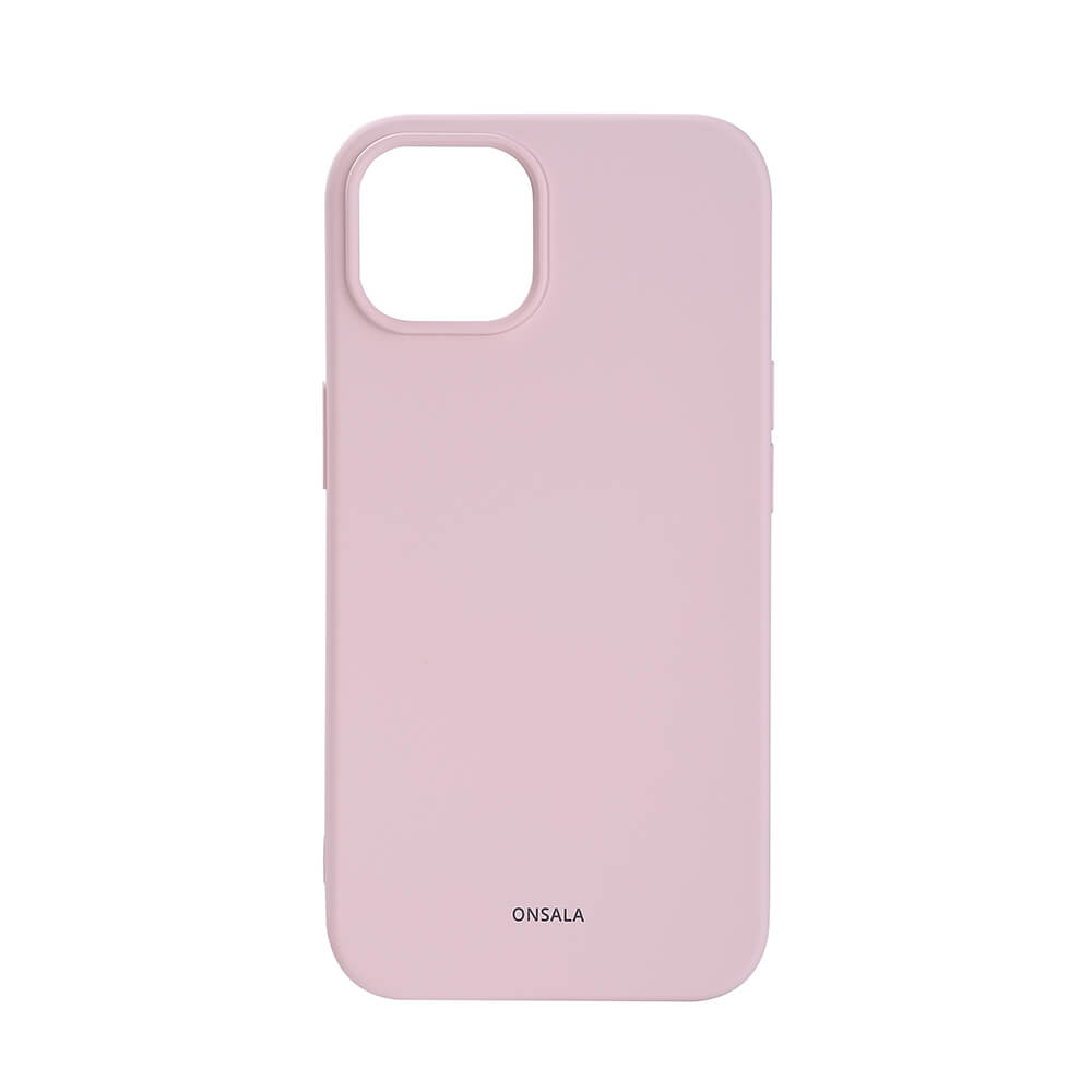 Mobilcover Silikone Chalk Pink - iPhone 13/14