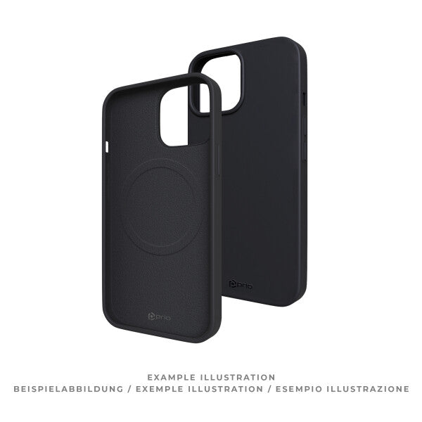 prio Liquid Silicone Case MAG for iPhone 15 Pro Max (6.7in) black