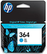 HP 364 blækpatron 1 stk Original Standard udbytte Blå