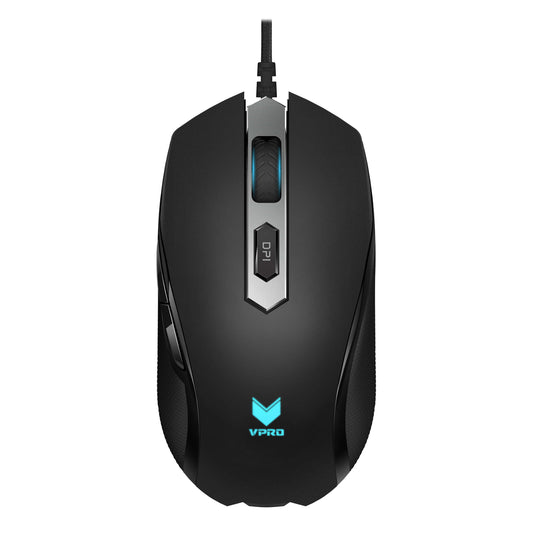 VPRO Gaming Mus V210 Optisk Sort